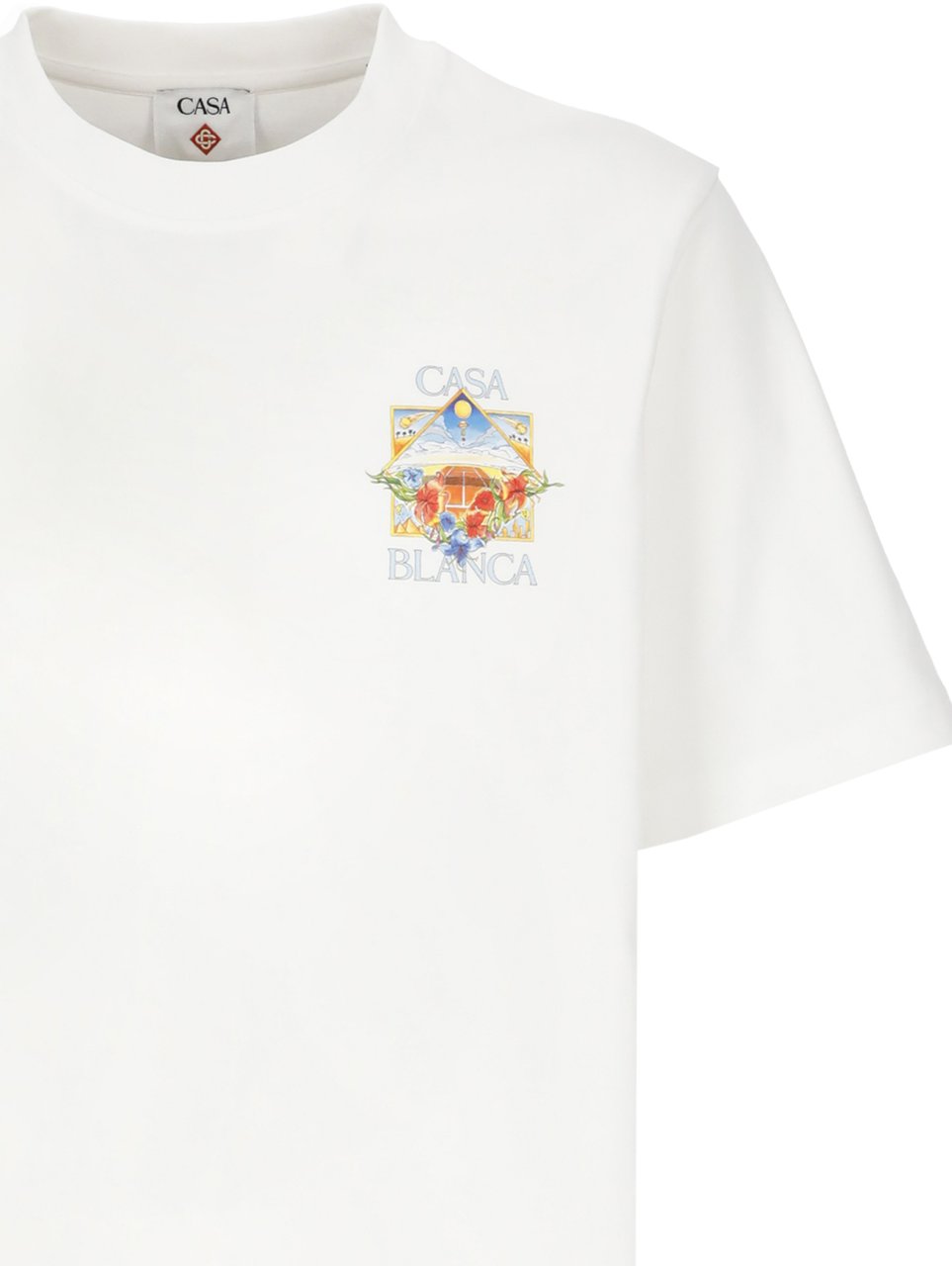 Casablanca T-Shirts And Polos White Wit