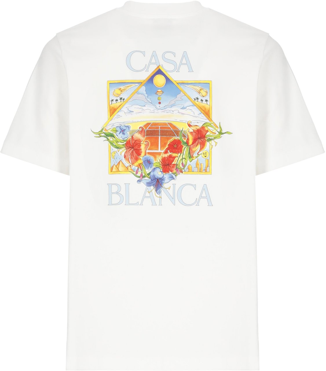 Casablanca T-Shirts And Polos White Wit