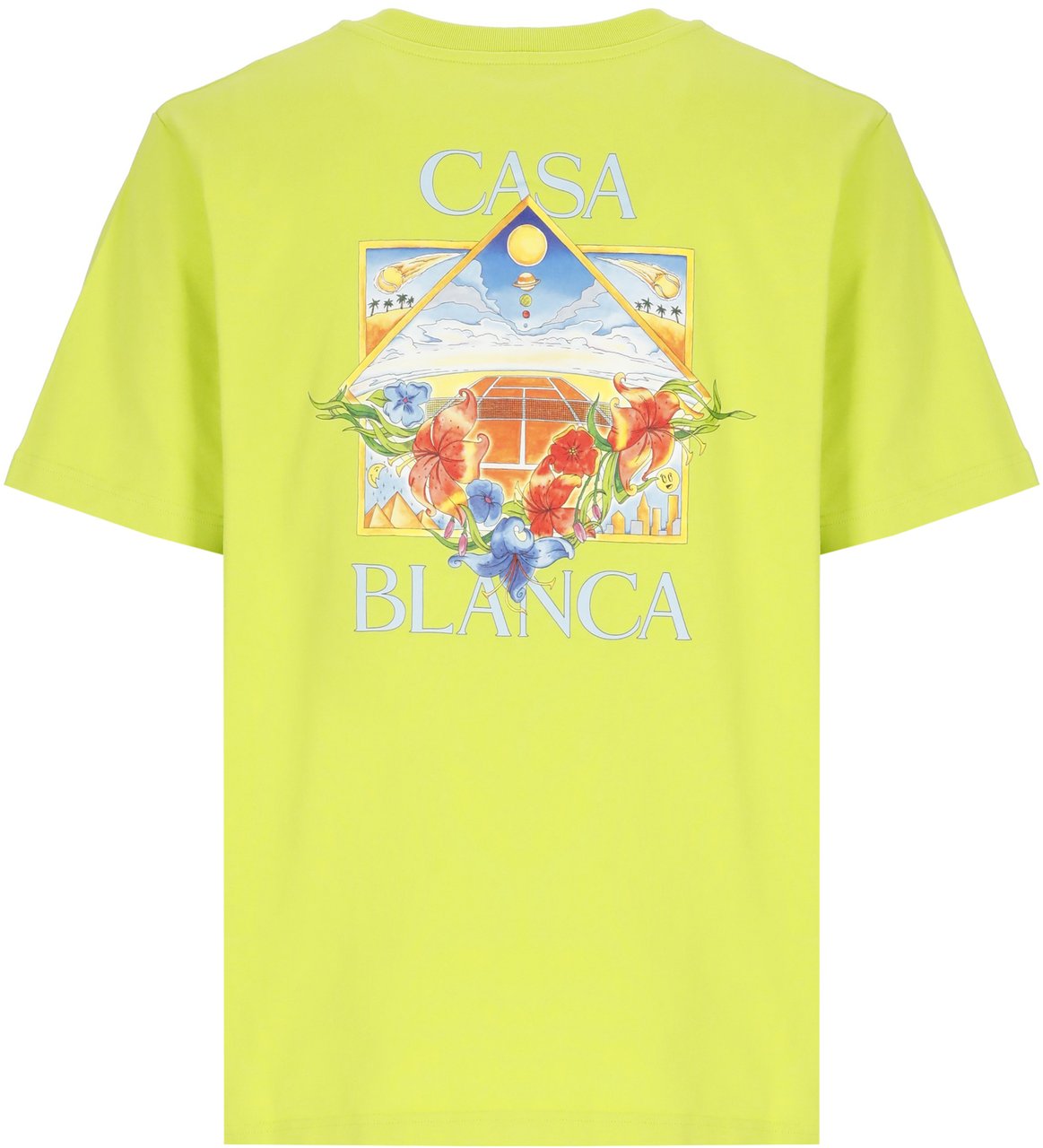 Casablanca T-Shirts And Polos Green Lime