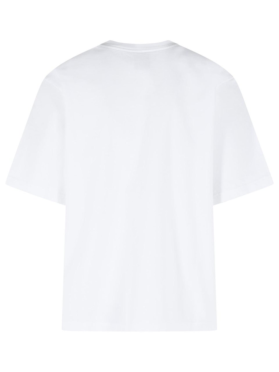 Casablanca 'Collage D'Icones' White Cotton T-Shirt Wit