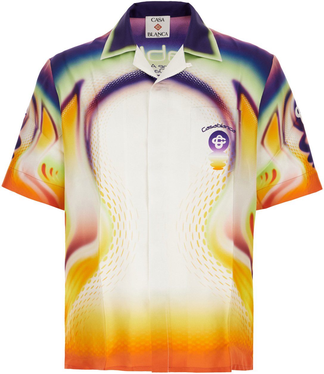 Casablanca Casablanca Printed silk shirt Divers