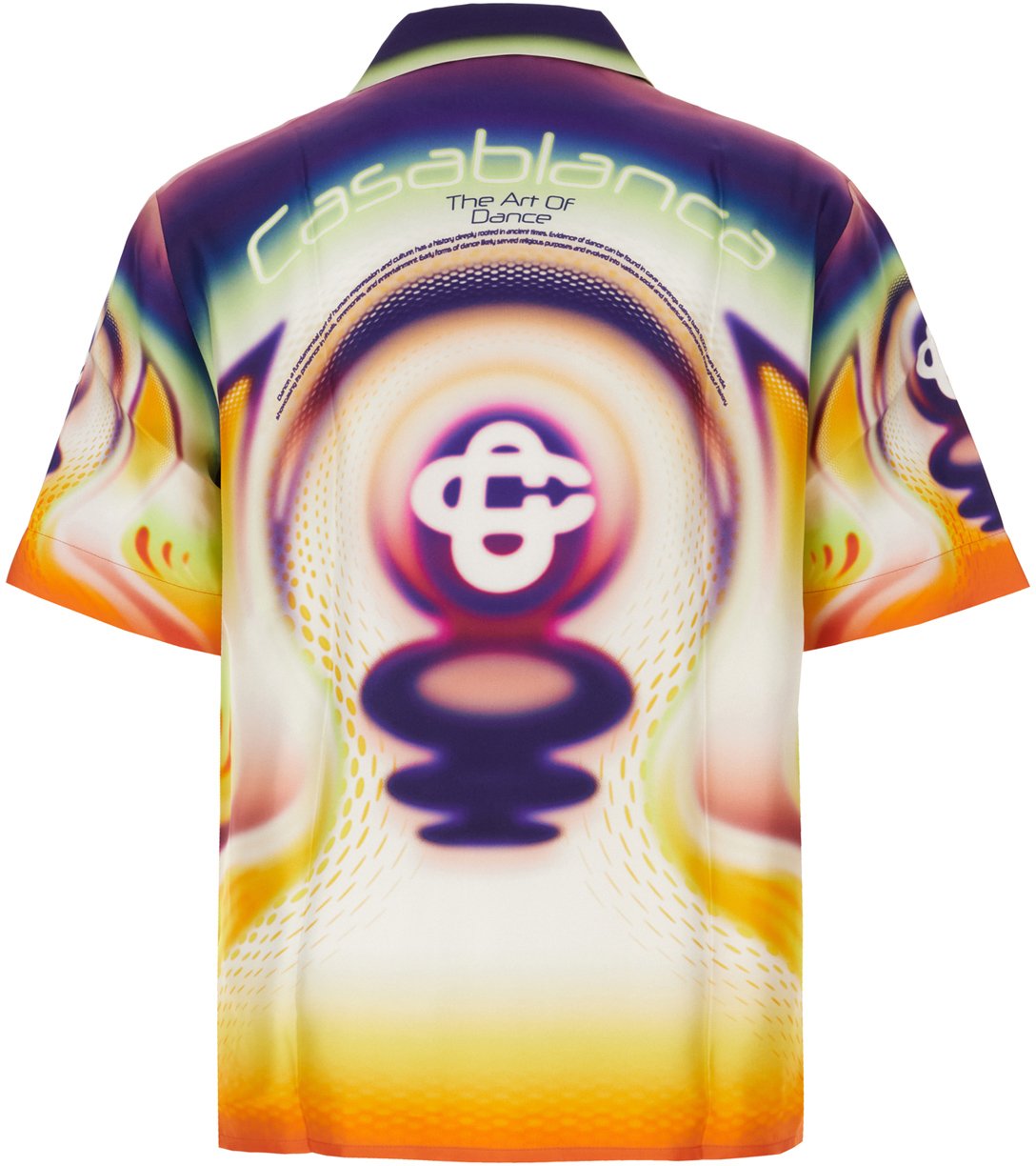 Casablanca Casablanca Printed silk shirt Divers