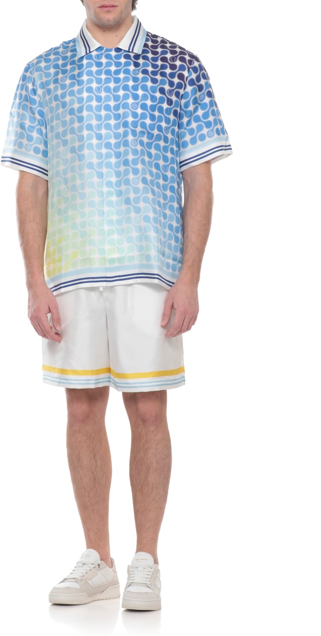 Casablanca Shirts Blue Lichtblauw