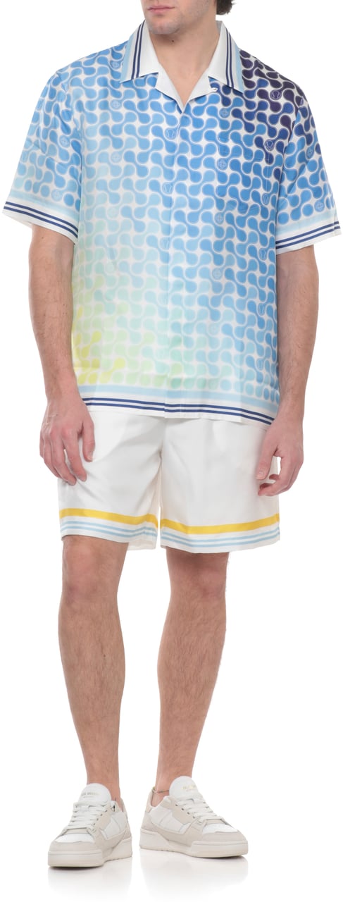 Casablanca Shirts Blue Lichtblauw