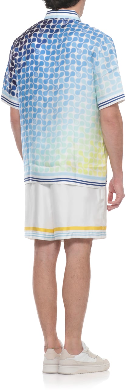 Casablanca Shirts Blue Lichtblauw