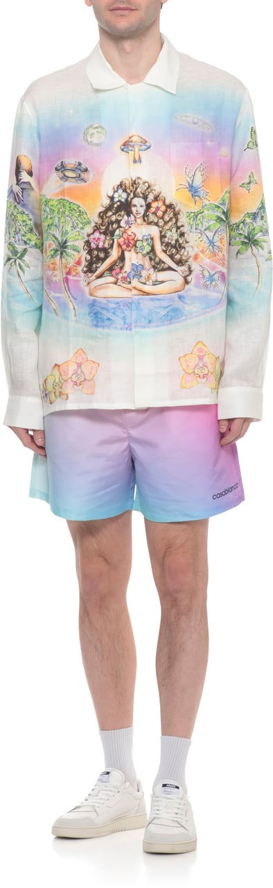 Casablanca Shirts Ivory Wit