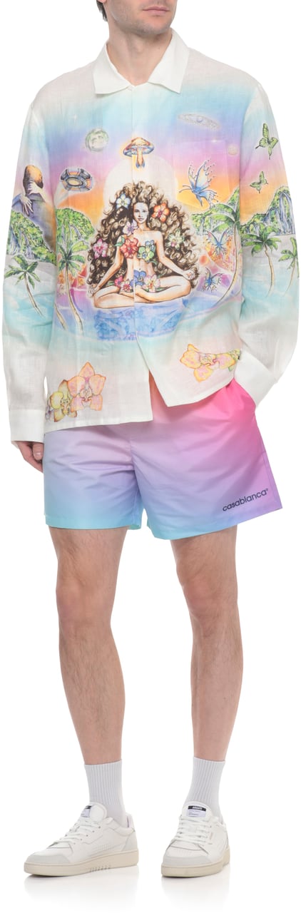 Casablanca Shirts Ivory Wit