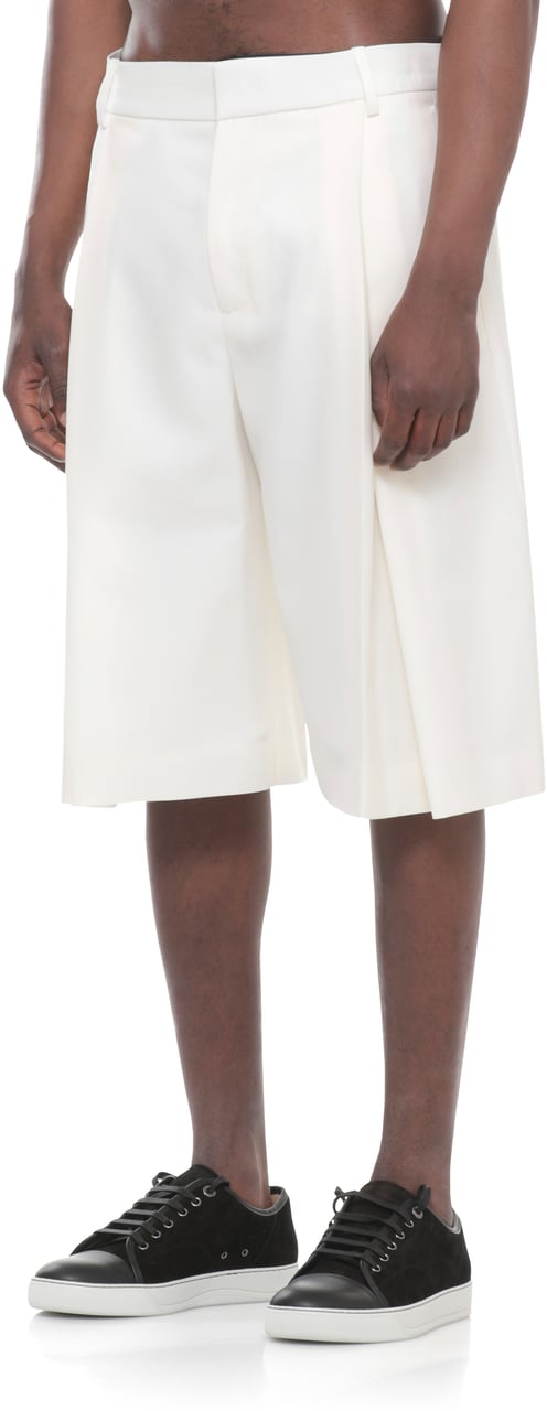 Casablanca Shorts Avorio Wit