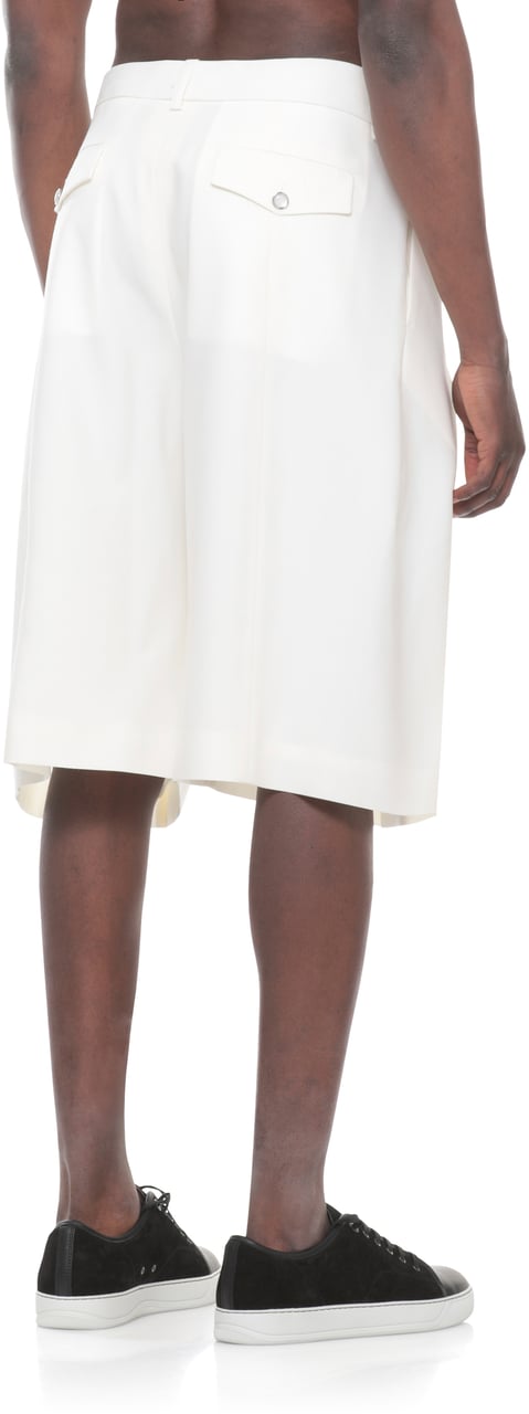 Casablanca Shorts Avorio Wit
