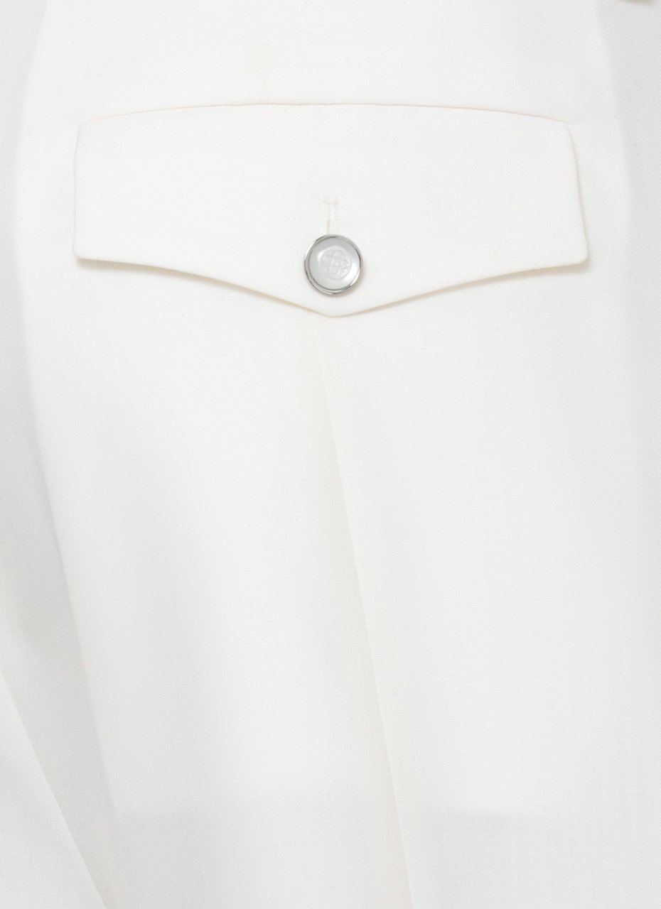 Casablanca Shorts Avorio Wit