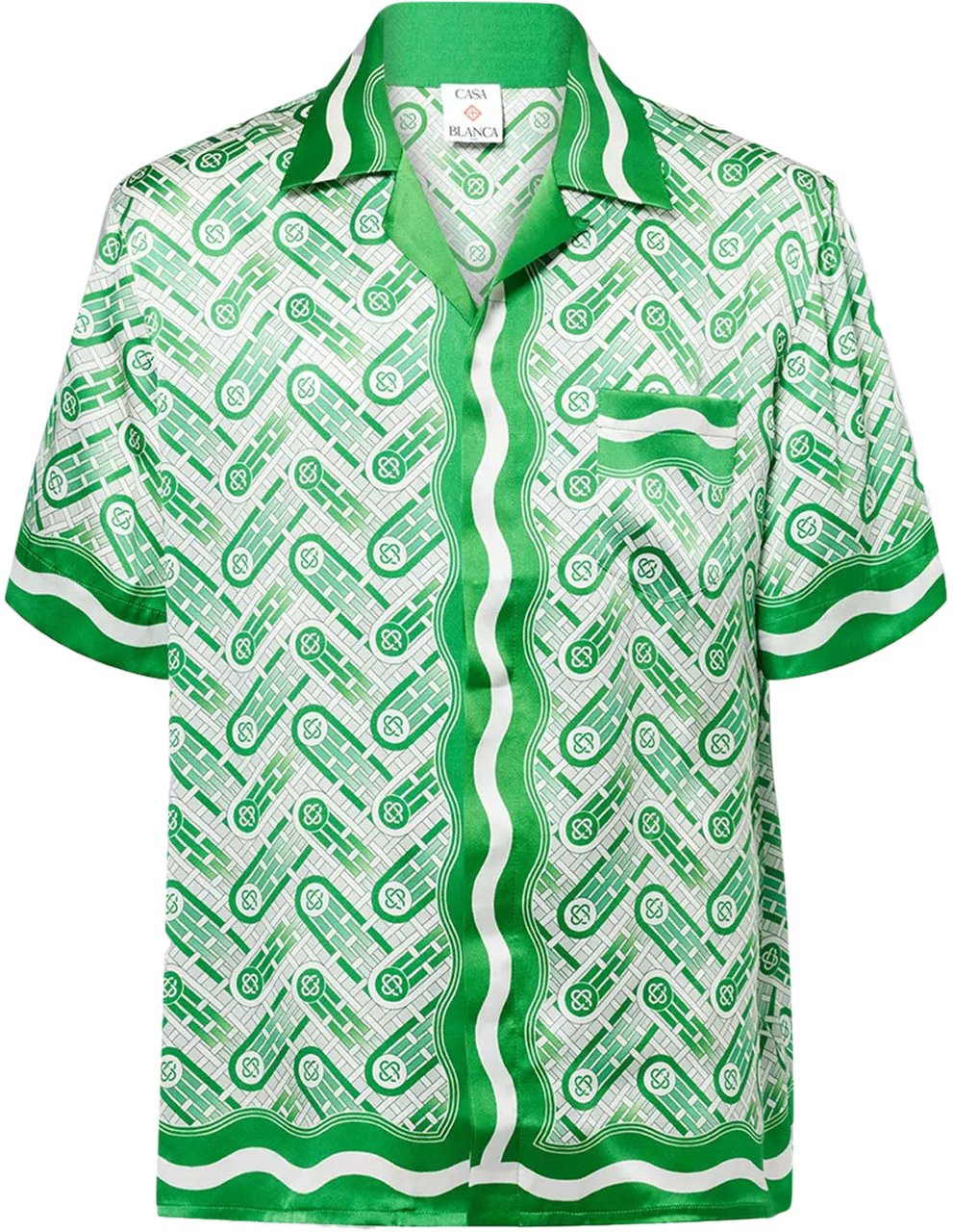 Casablanca Ping Pong Green Dessin Groen