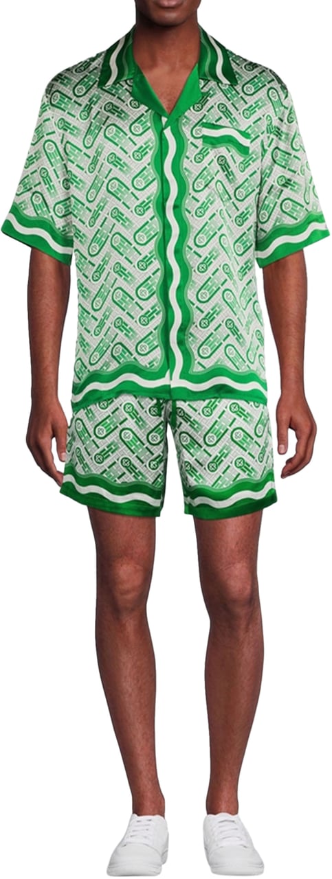 Casablanca Ping Pong Green Dessin Groen