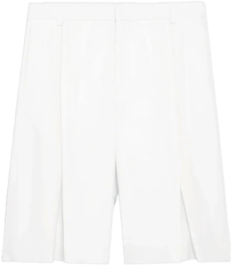 Casablanca Geplooide baggy shorts Wit
