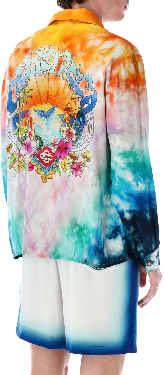 Casablanca Surf Trip Shirt Multicolour Divers