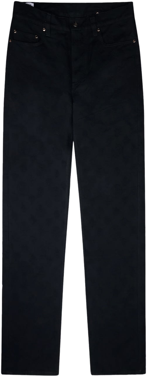 Casablanca VINTAGE WASHED MONOGRAM STRAIGHT JEANS Divers