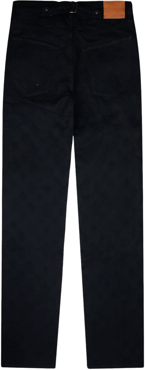 Casablanca VINTAGE WASHED MONOGRAM STRAIGHT JEANS Divers