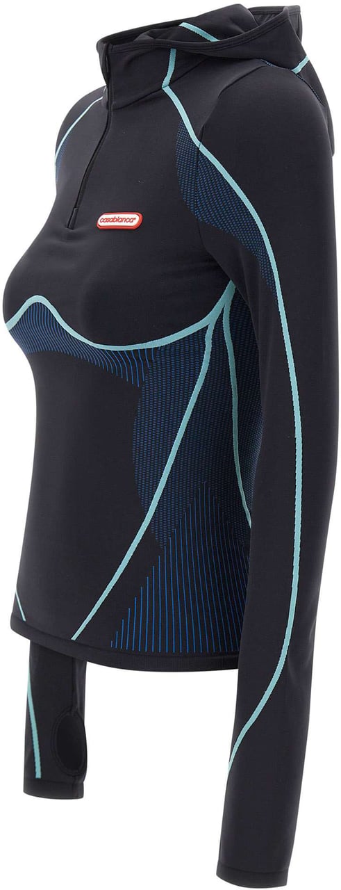 Casablanca Top Blue Blauw