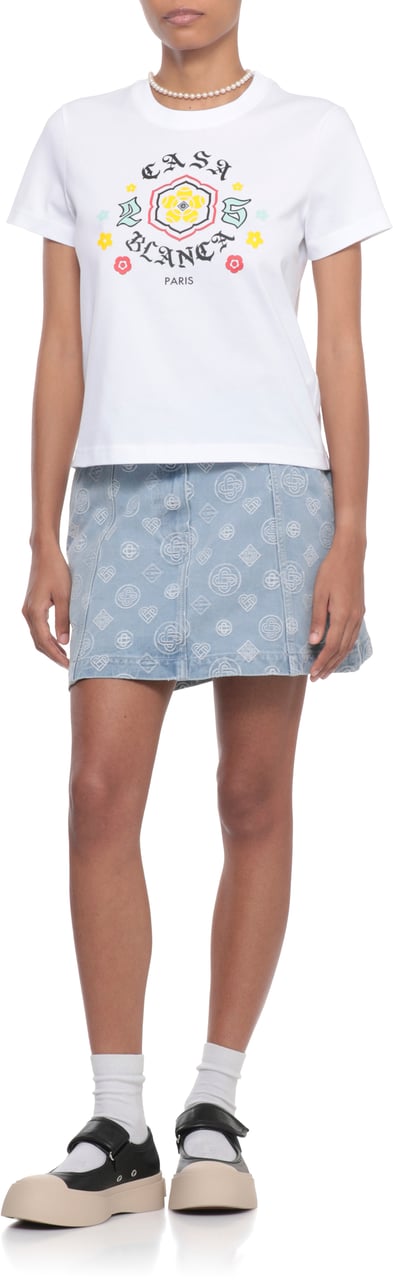 Casablanca T-Shirts And Polos White Wit