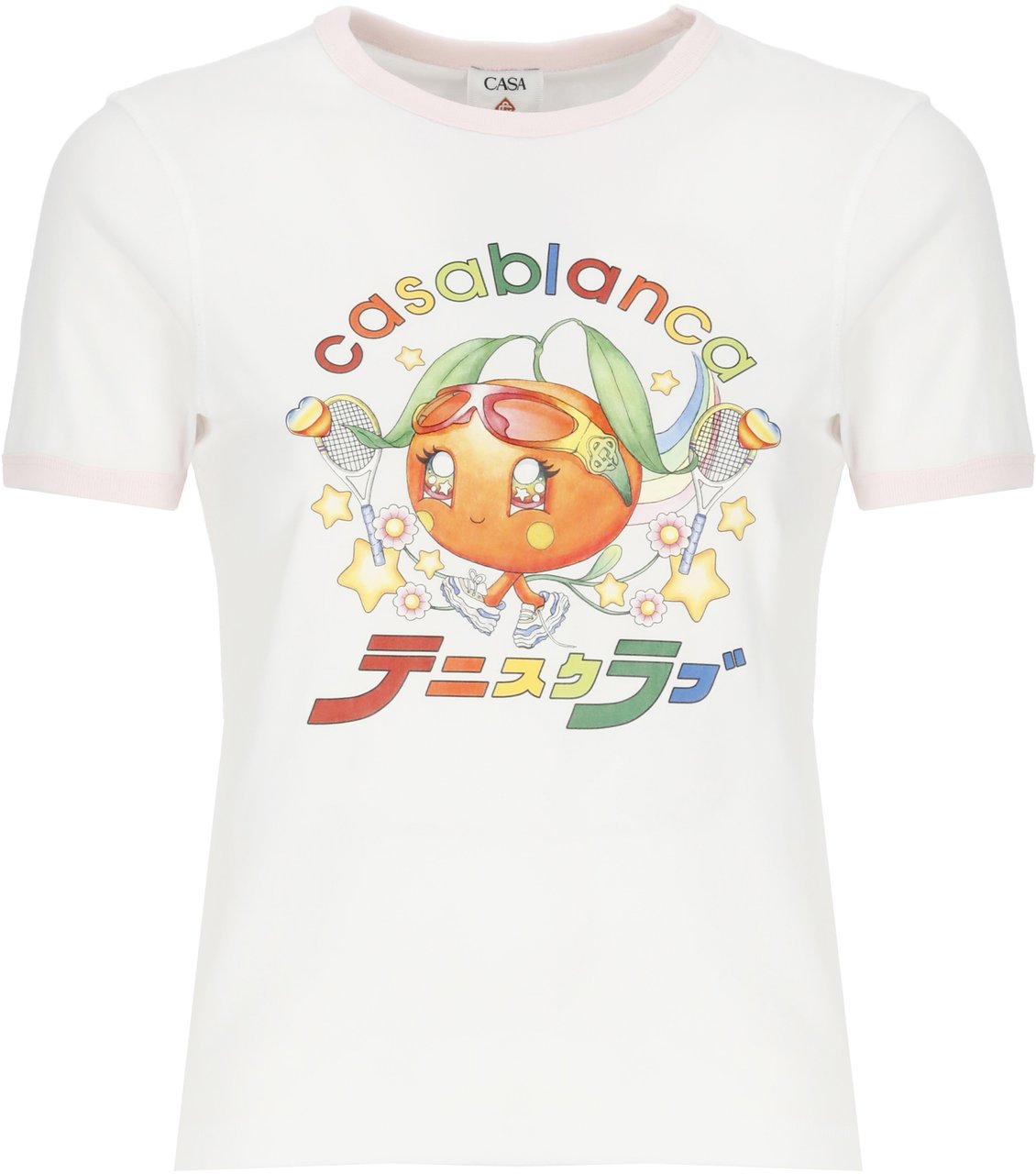 Casablanca T-Shirts And Polos White Wit