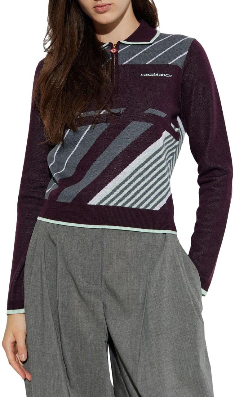 Casablanca Casablanca Maglie Viola Paars