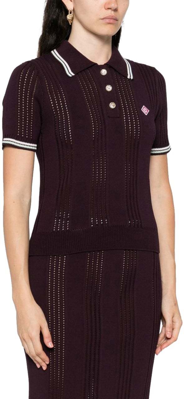 Casablanca Casablanca T-shirt E Polo Viola Paars