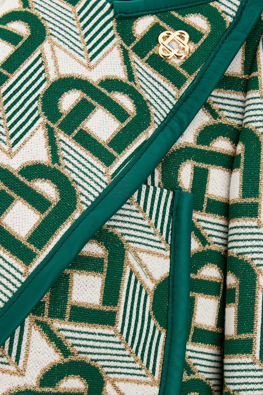 Casablanca Casablanca Embroidered cotton blend blazer Divers