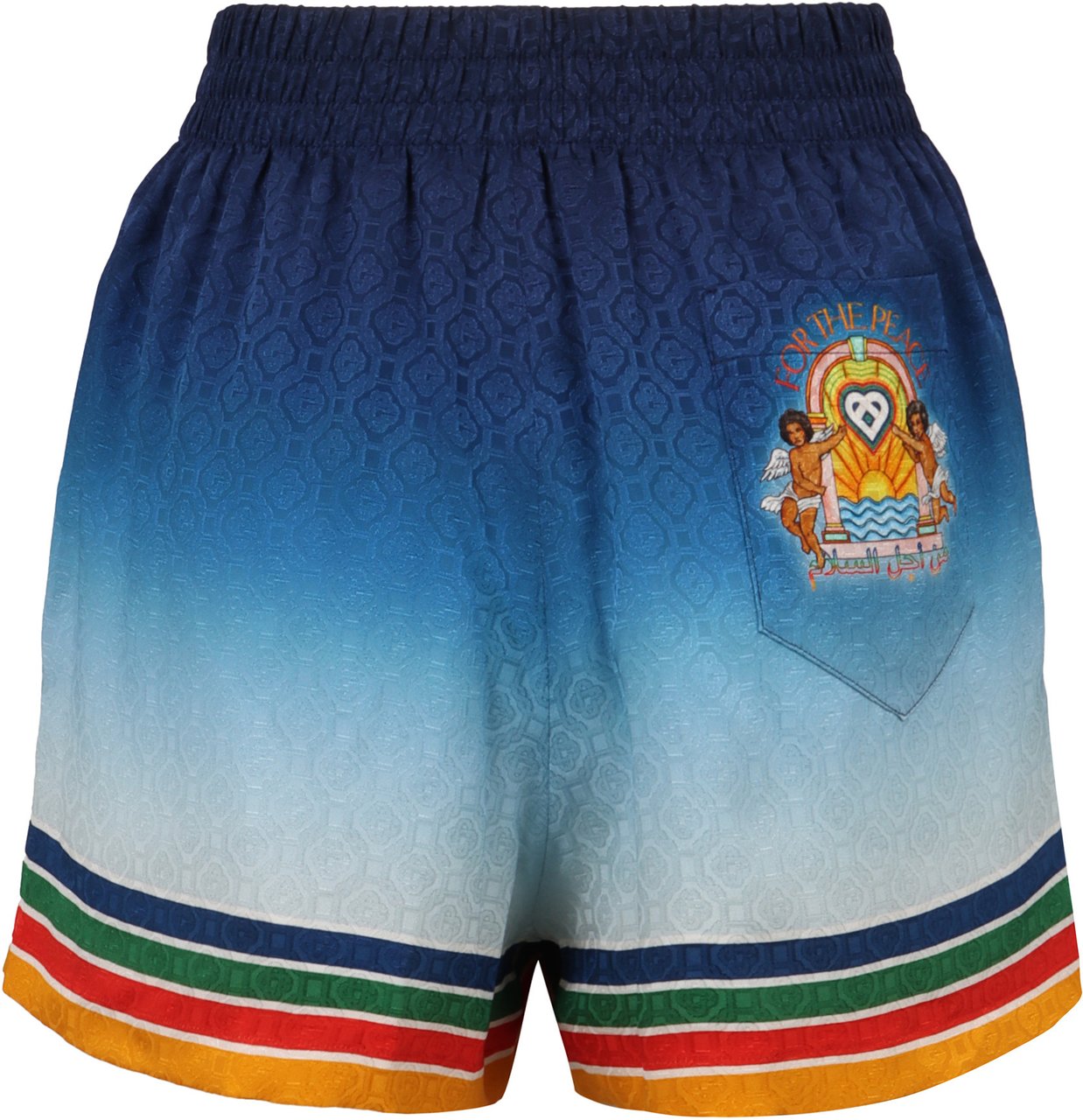 Casablanca Silk shorts Blauw