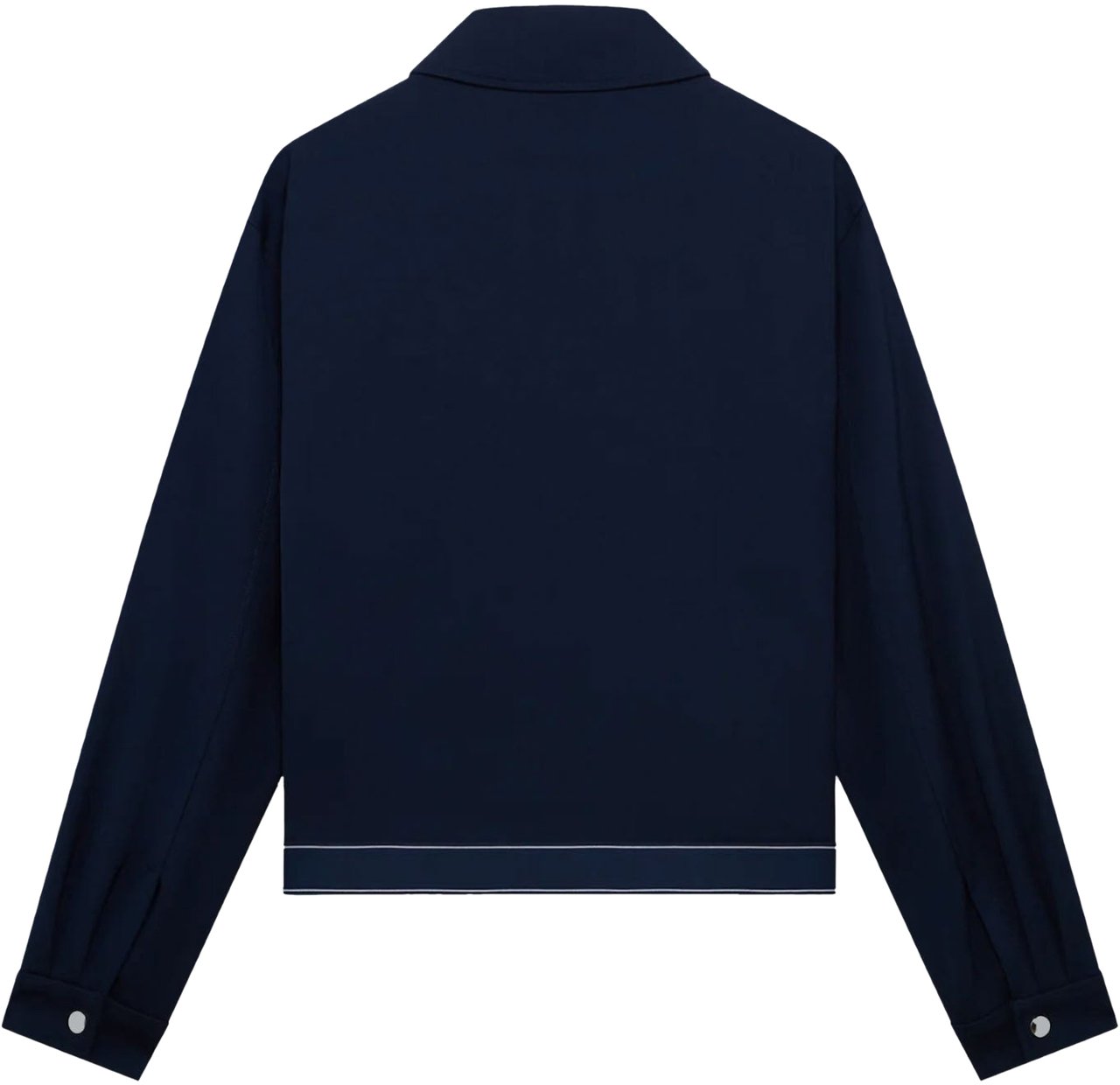 Casablanca WOOL SPORTS JACKET NAVY Blauw