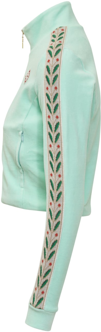 Casablanca Felpa con Logo Groen