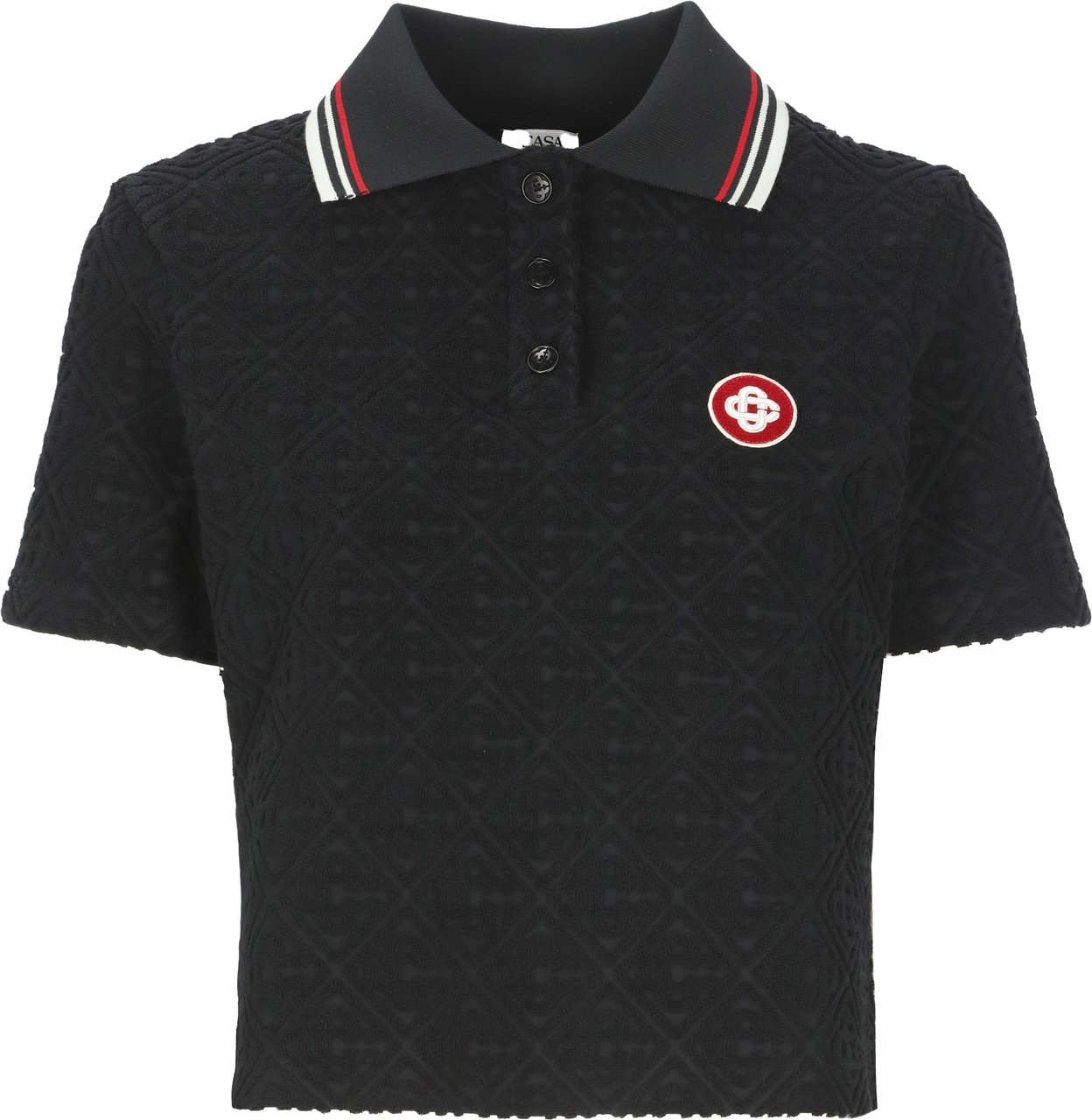 Casablanca T-Shirts And Polos Black Zwart