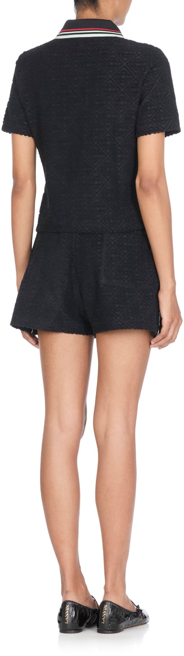 Casablanca T-Shirts And Polos Black Zwart