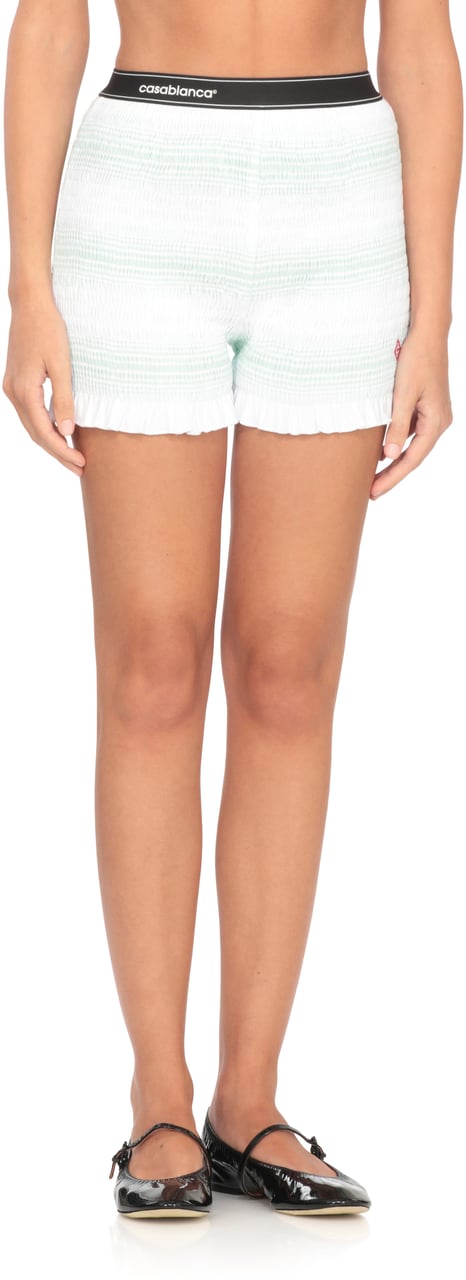 Casablanca Shorts White Wit