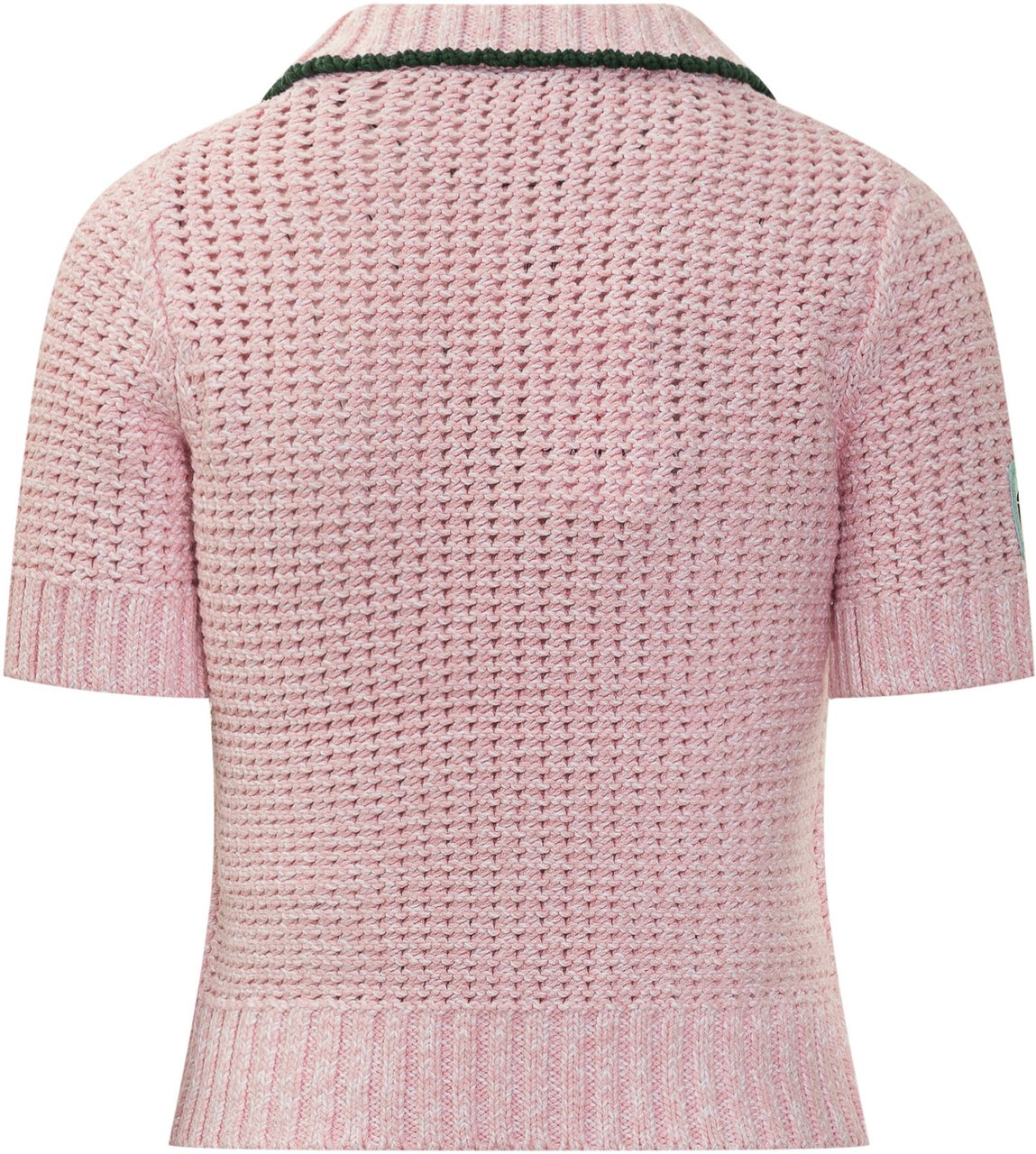 Casablanca Casablanca Maglia Polo Rosa in Maglia Roze