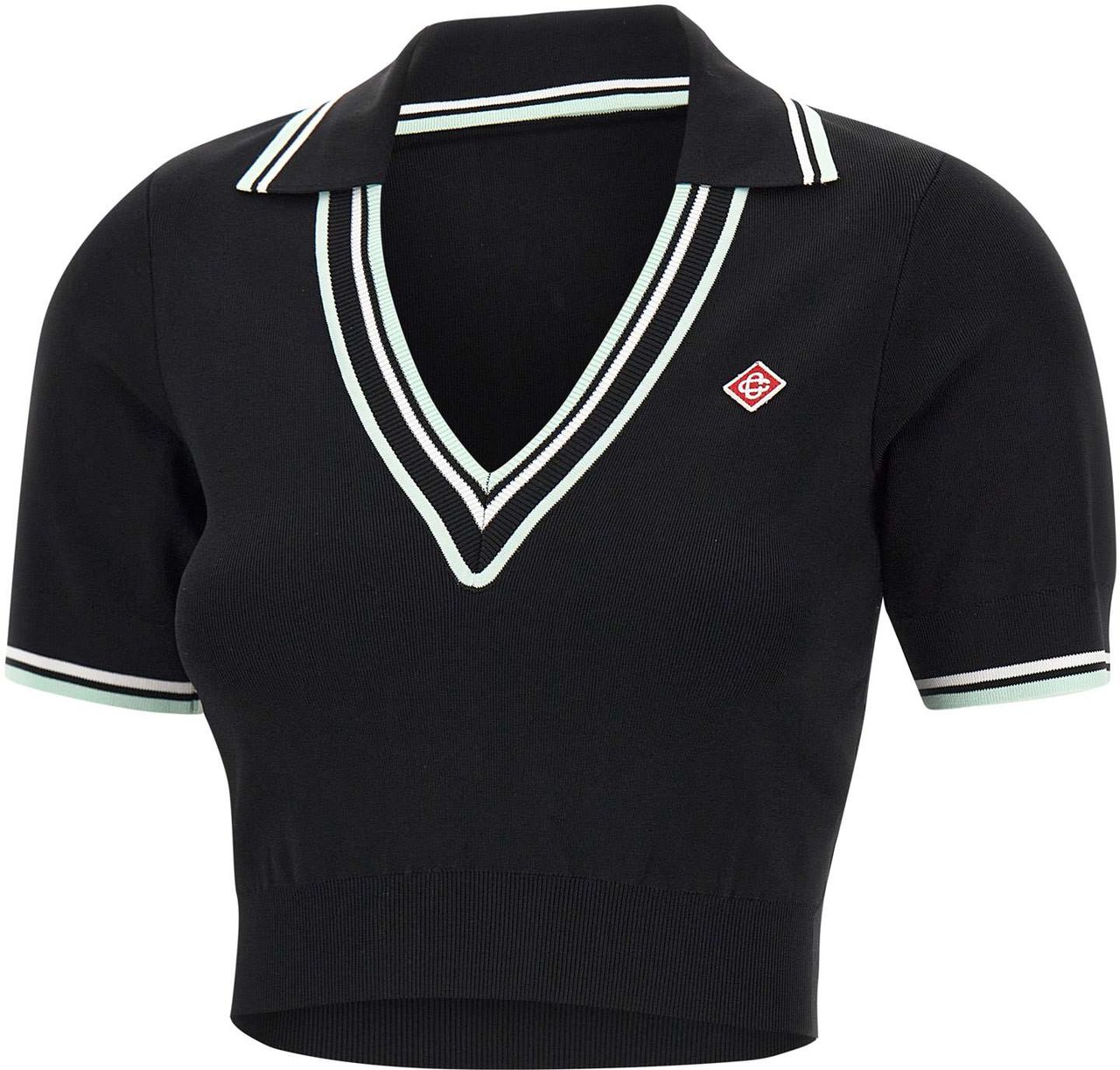 Casablanca T-Shirts And Polos Black Zwart