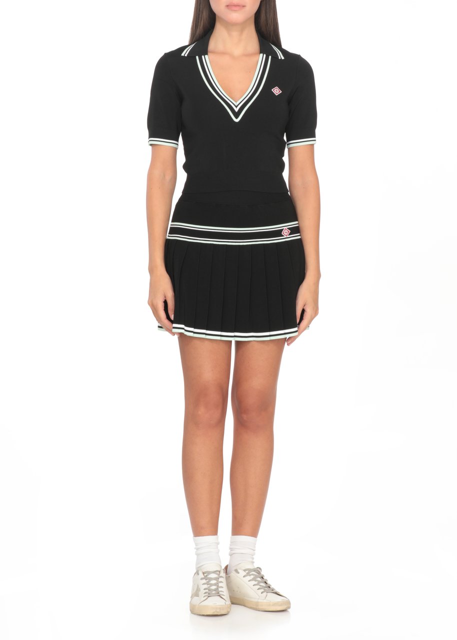 Casablanca T-Shirts And Polos Black Zwart