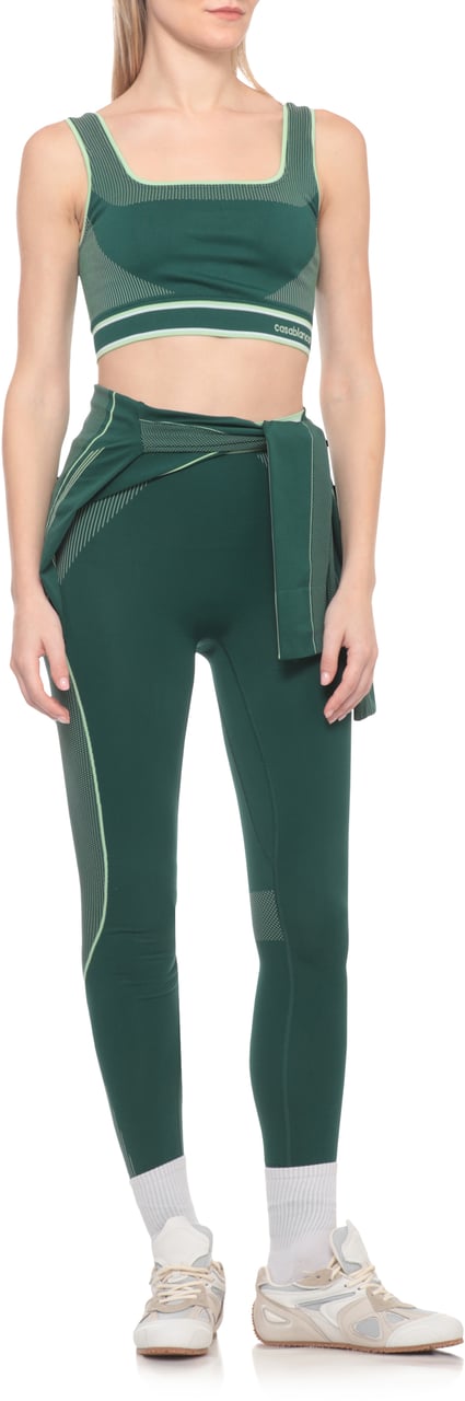 Casablanca Top Green Donkergroen