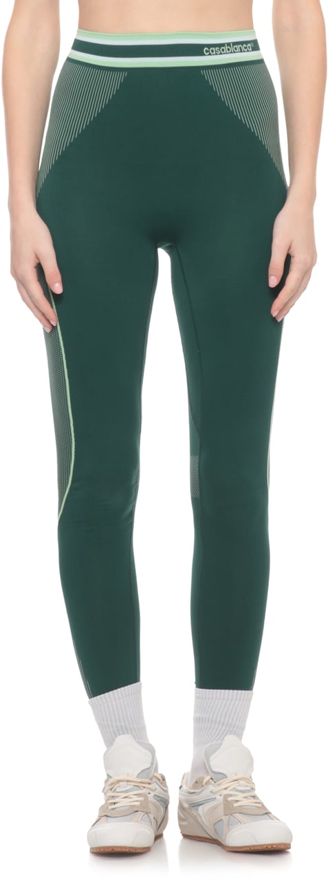 Casablanca Trousers Green Donkergroen