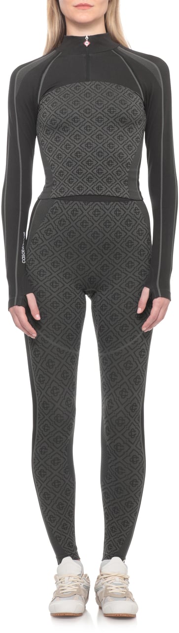Casablanca Trousers Black Donkergrijs