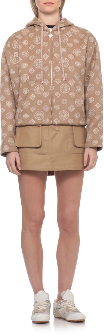 Casablanca Sweaters Brown Beige