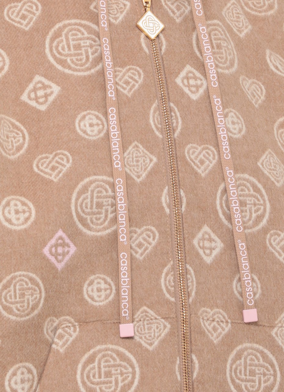 Casablanca Sweaters Brown Beige