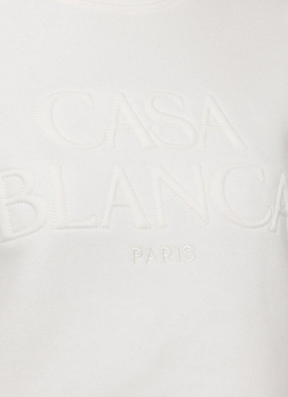 Casablanca Sweaters White Wit