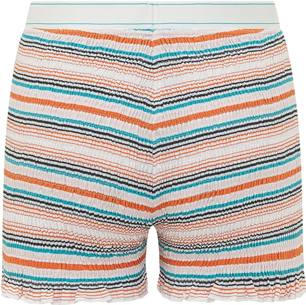 Casablanca Shorts Arricciati a Righe Divers