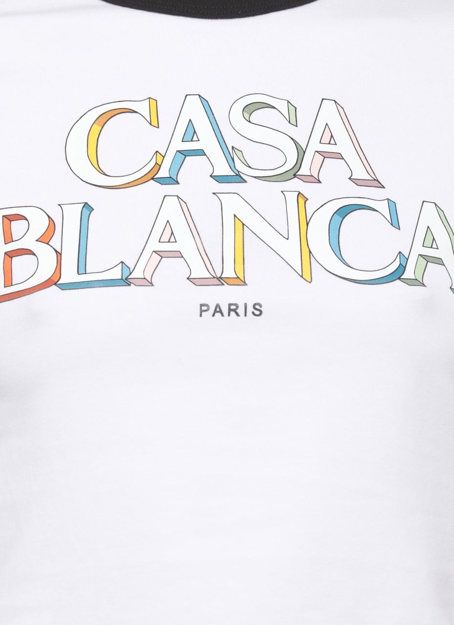 Casablanca T-Shirts And Polos White Wit