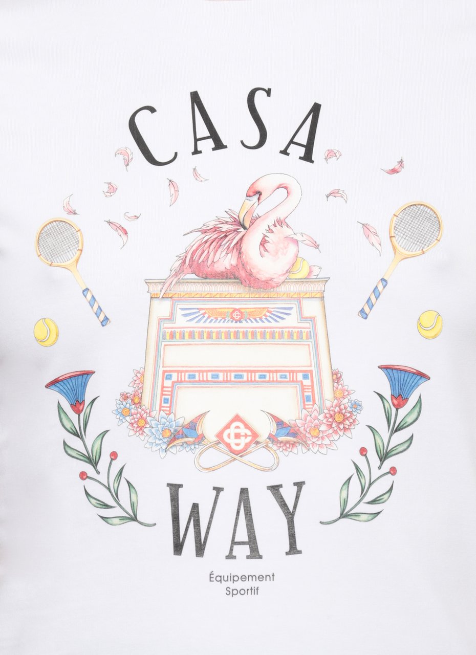 Casablanca T-Shirts And Polos White Wit
