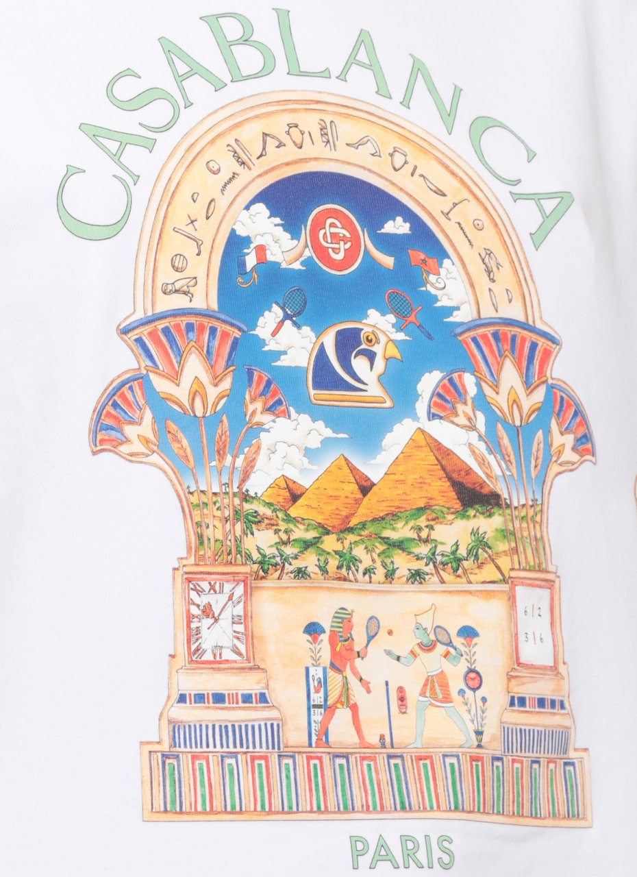 Casablanca T-Shirts And Polos White Wit