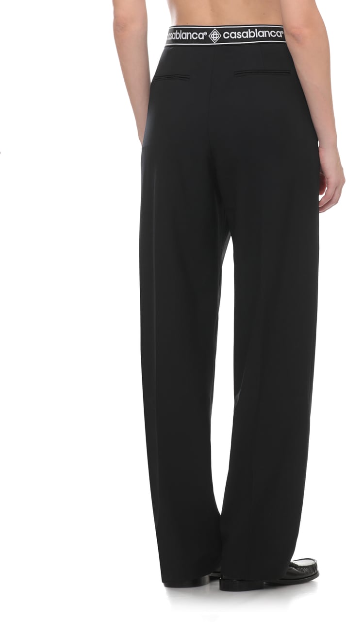 Casablanca Trousers Black Zwart