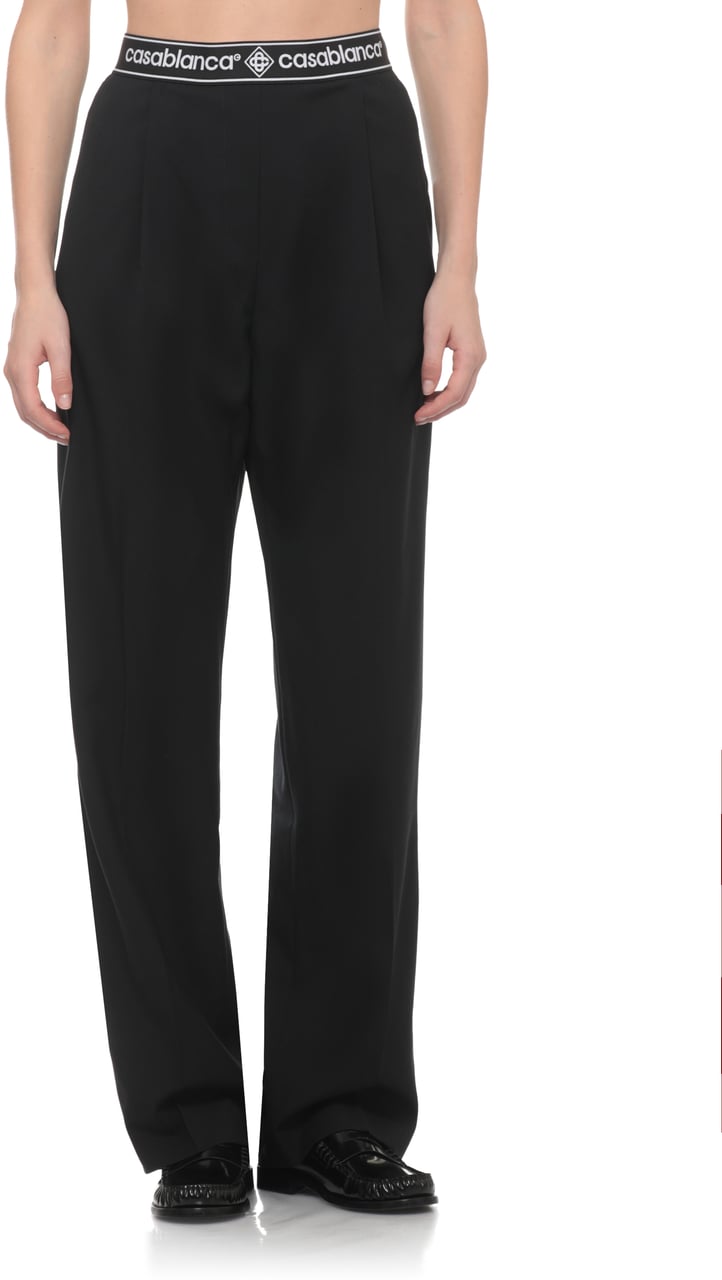 Casablanca Trousers Black Zwart