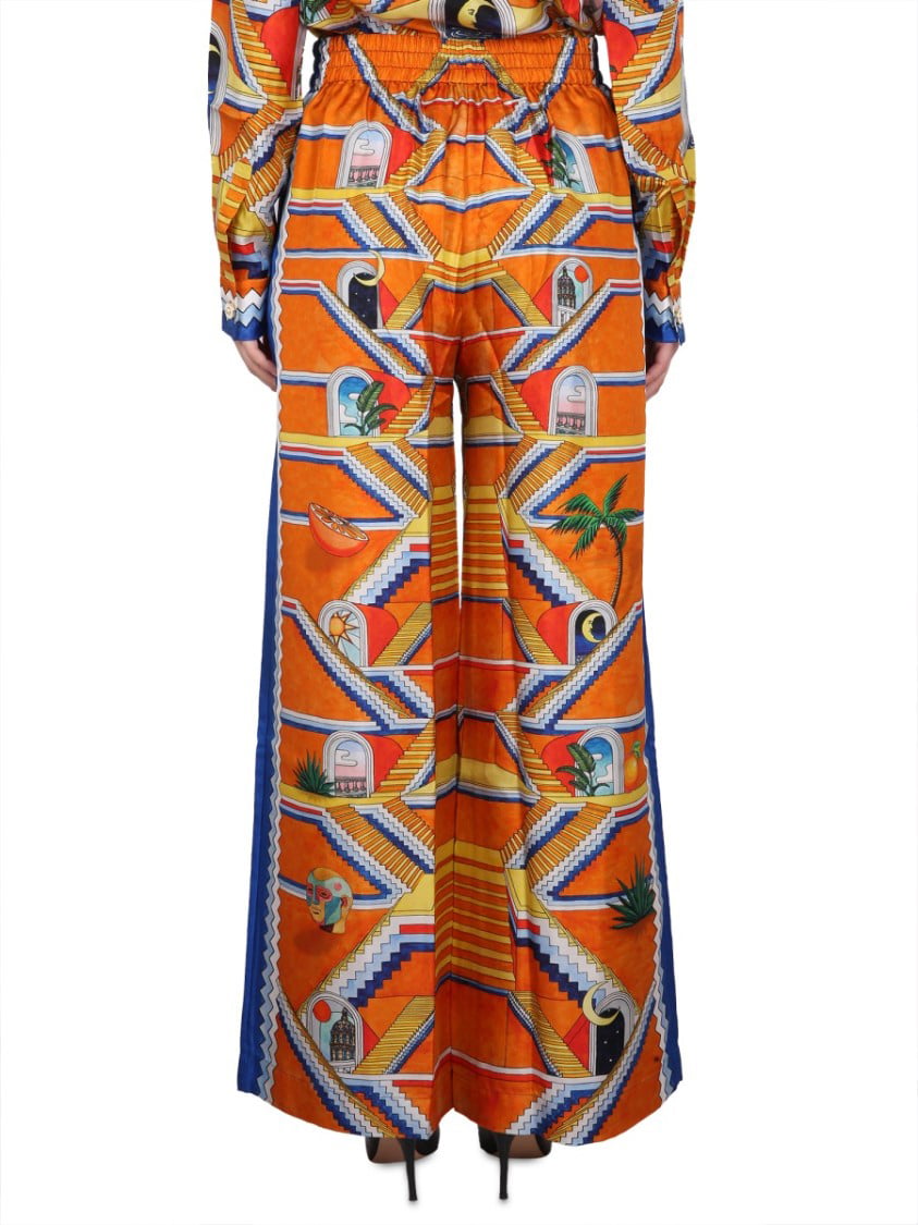 Casablanca Escalier Print Pants Divers
