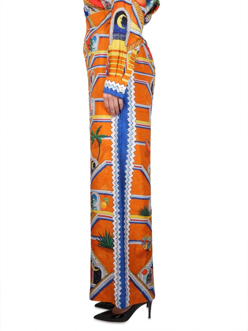 Casablanca Escalier Print Pants Divers