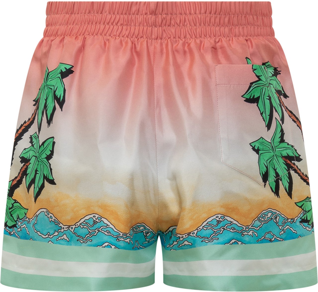 Casablanca Pantaloni corti in Seta Roze